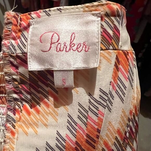 Parker silk strapless mini dress - Picture 3 of 3